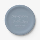 Recherche de dusty blue paper plates Moderne