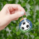 Search for football keychains Black and white