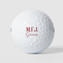 Recherche de souvenir golf balles Monogramme