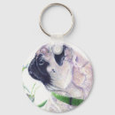 Search for dog house keychains Pug