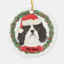 Recherche de cavalier king charles ornaments Rouge