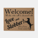 Search for funny dog garden outdoor Doormat