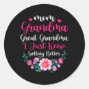 Search for proud grandma stickers Mom