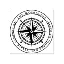 Search for compass rubber stamps Round