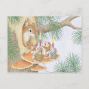 Search for pet christmas postcards Whimsical