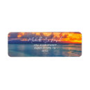 Search for ocean sunset return address labels Modern