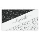 Search for music name tags Black