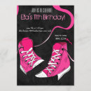 Search for pink sneakers invitations Black