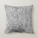 Recherche de paillette coussins Argent