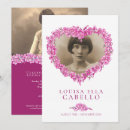 Search for forget me not invitations Celebration of life