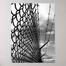 Recherche de clôture art Noir et blanc