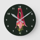 Recherche de fleur rouge horloges Nature