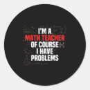 Search for funny math stickers Teacher