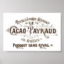 Search for vintage chocolate posters Cacao