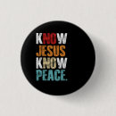 Search for know peace buttons Faith
