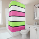 Search for black and lime green shower curtains Hot pink