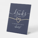 Search for drinks on us sign wedding signs Minimalist