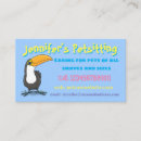 Search for pet sitting business cards Cartoon