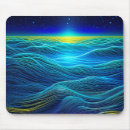 Recherche de ocean tapis souris Bleu