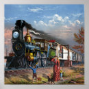 Search for vintage train posters Railway