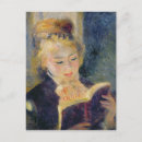 Recherche de lecture fille cartes postales Portrait