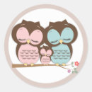 Search for owl couple stickers Bird