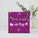 Search for sleigh christmas invitations Holly