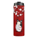Recherche de poupée kokeshi tasses Sakura