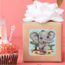 Search for happy elephant stickers Africa
