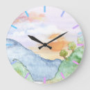 Recherche de peinture paysage horloges Coucher du soleil