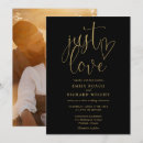 Recherche de black and gold mariage invitations Classique