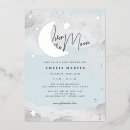 Search for silver moon invitations Baby
