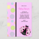 Search for sweet ladybug invitations Modern