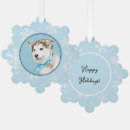 Search for siberian husky ornaments Puppy