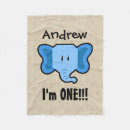 Search for 1st birthday blankets Baby boy