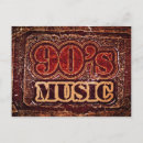 Search for 90s music postcards Vintage