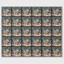 Search for snow scene wrapping paper Illustration