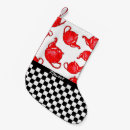 Recherche de lunatique chaussette de noël Rouge