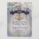 Search for nautical rehearsal dinner invitations Anchor