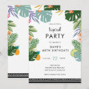 Search for adult luau invitations Hawaiian
