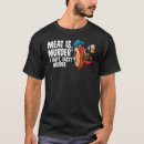 Search for meat is murder tshirts Sausage