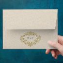 Search for metallic wedding envelopes Chic