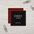 Search for black makeup artist business cards Chic