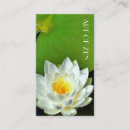 Recherche de fleur de lotus blanc cartes visite Massage