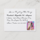 Search for harp business cards Orchestra