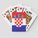 Recherche de drapeau croate jeux de cartes Hrvatska
