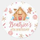 Search for candy man stickers Gingerbread house