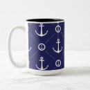 Search for blue pattern mugs Nautical