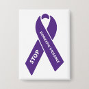 Search for domestic violence buttons Purple