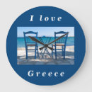 Recherche de la grèce horloges Bleu
